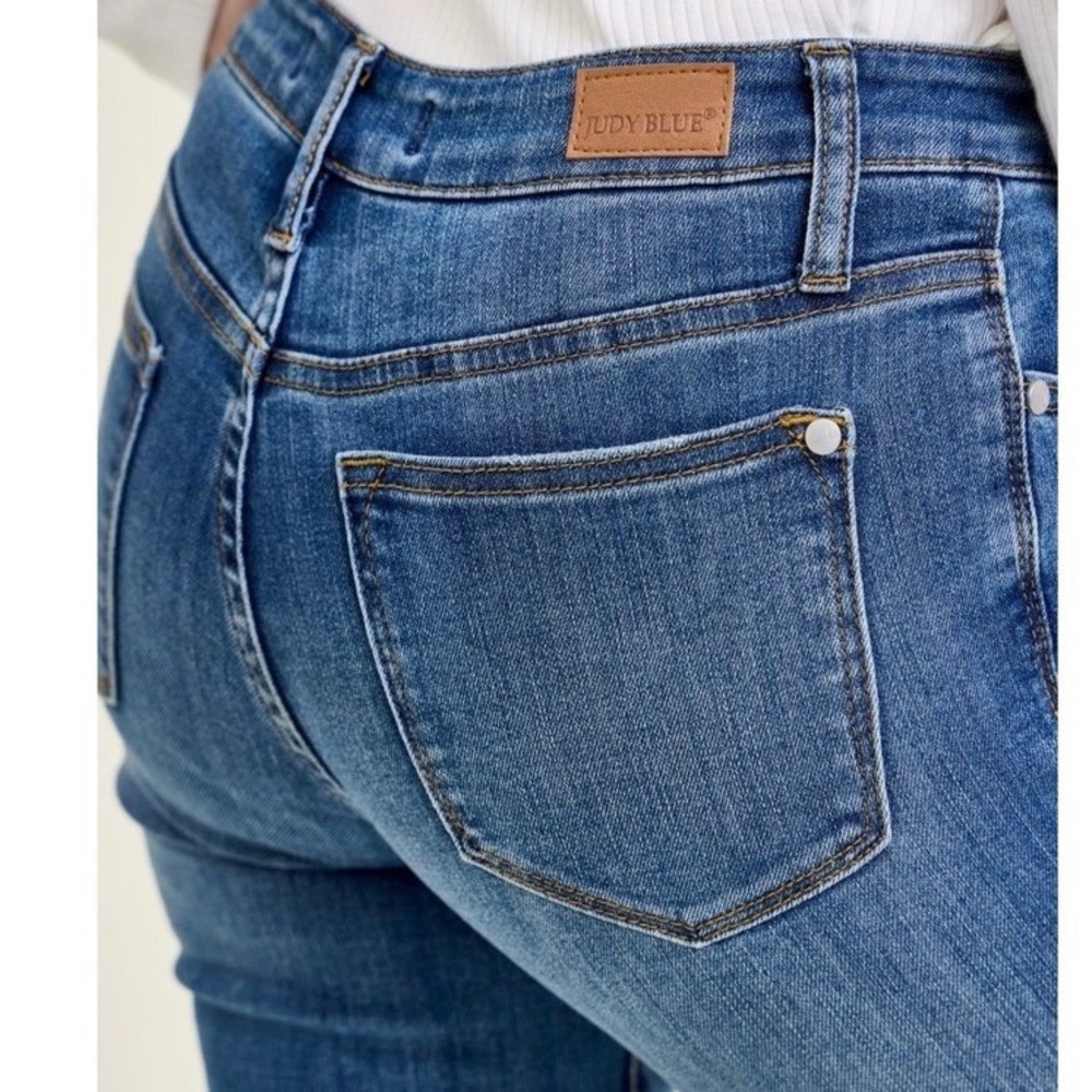 Judy‎ Blue Relaxed Fit Medium Wash Jeans Size 13/31 Style Stretch Denim